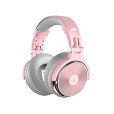 pink, Headset, Head, Dj