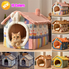 cathouse, petdoghouse, Invierno, Pet Bed