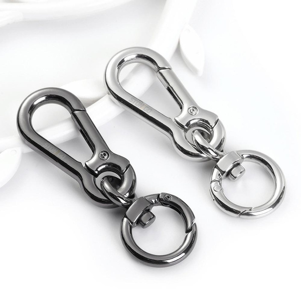 Carabiner Clip Keyring Zinc Alloy Keychain with Snap Hook Quick Release Key  Rings Stonego Keychain 1PC/2PCS/4PCS