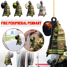 firemanclotheshangingornament, fireperipheralpendant, Jewelry, Cars