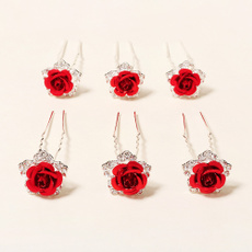 Flowers, Rose, weddinghairaccessory, flowerhairpin