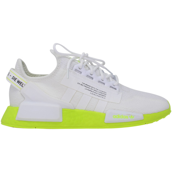 Adidas nmd hotsell white mens zero