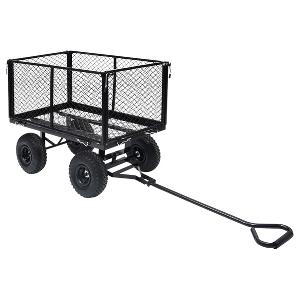 Garden trolley black 350 kg Gartenwagen Chariot de jardin Tuin trolley ...