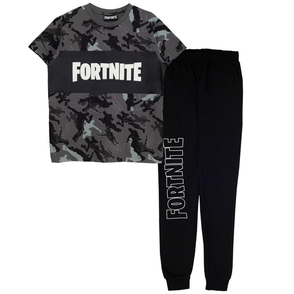 Fortnite Boys Emotes Camo Pajama Set | Wish
