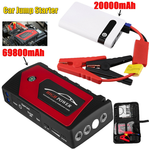 69800mAh Car Jump Starter Booster Jumper Box Power Bank Battery Charger Portable 