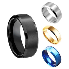 Couple Rings, Steel, Men, wedding ring