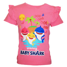 babyshark, Shirt, Baby, Girl
