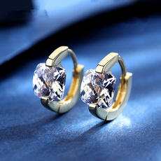DIAMOND, Love, gold, Exquisite Earrings