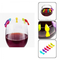 wineglassmarker, Mini, cute, Silicone