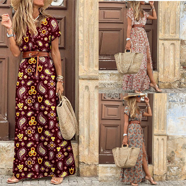 Boho Dresses  Womens Chic Bohemian Dress - Summer Styles for Sale