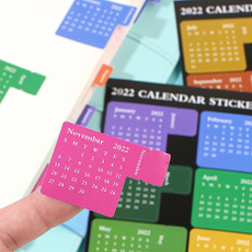 2022calendar, labelsticker, Stickers, calendarsticker