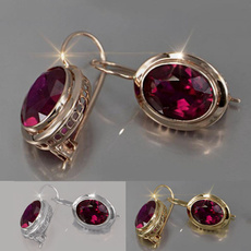 Fashion, gold, wedding earrings, rubyjewelry