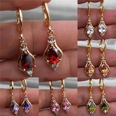 cute, DIAMOND, Gemstone Earrings, vintage earrings