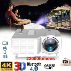 Mini, 1080phdprojector, led, projector