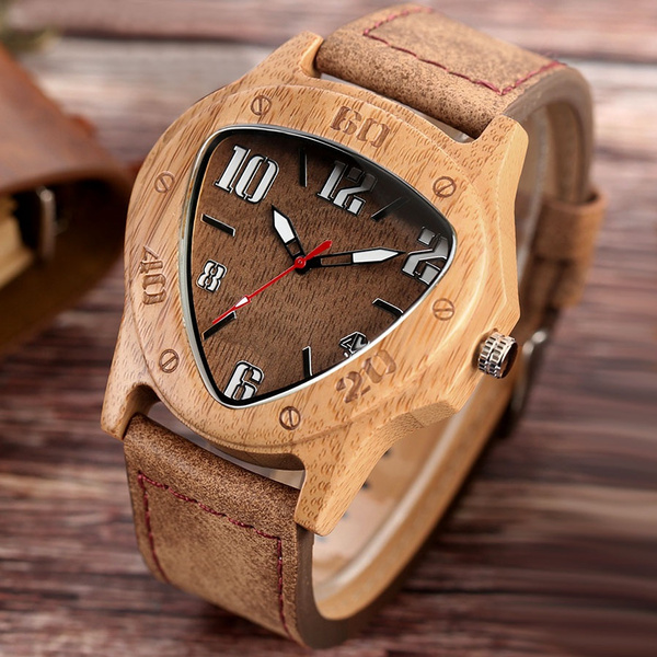 Wood hot sale style watches