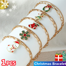 Christmas, Home & Living, Santa Claus, Bracelet