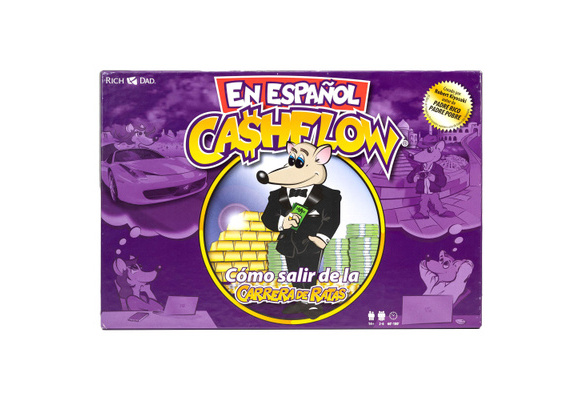 Rich Dad CASHFLOW Strategic Investing & Educational Board Game, En Espanol  