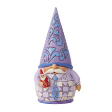 purple, Figurine, gnome, jimshore