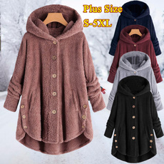 fur coat, Fashion, Fleece Hoodie, Women Hoodie