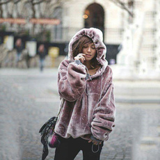 Jacket, Fleece, Plus Size, fur