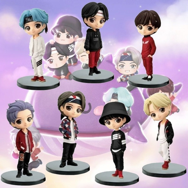 1PC K-POP BTS TinyTan Cute Cartoon Figure Doll Kpop Star Idol ...