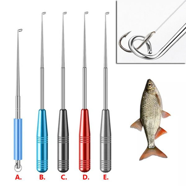 1PC Stainless Steel Easy Fish Hook Remover Safety Fishing Hook