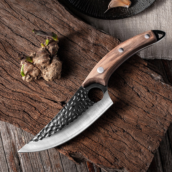 Chef's Boning Knife Stainless Steel Meat Cleaver Forged Hunting