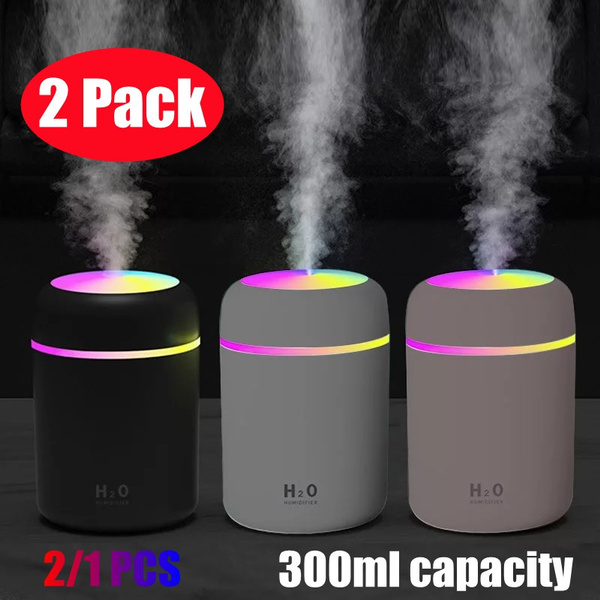 Portable 300ml Electric Air Humidifier Aroma Oil