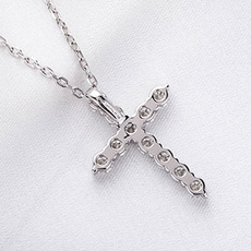 Cubic Zirconia, necklaces for men, Jewelry, Cross Pendant
