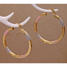 bohemianjewelry, Hoop Earring, fashionstud, gold