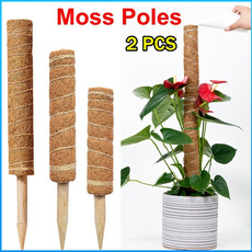 Plants, mossstick, outdoorplantstand, coirmossstick