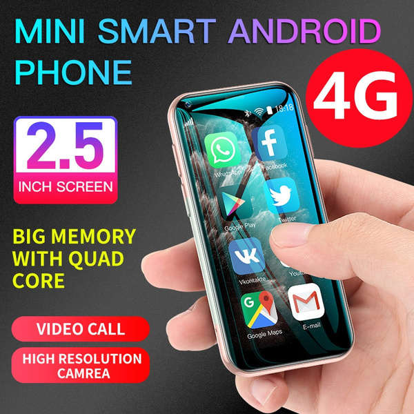 SOYES XS11 2.5 inch Mini Smartphone Android 6.0 1GB Ram 8GB/4GB Rom Quad  Core 3G/4G Small Celular Mobile Phone