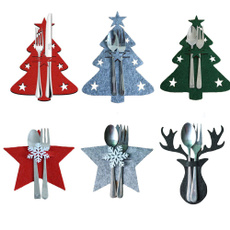 cutleryholder, knifeholder, forkcover, Christmas