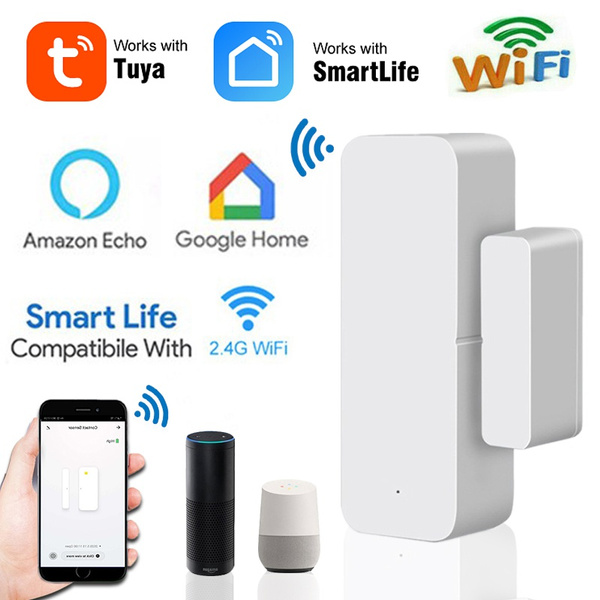 Smart door store sensor google home