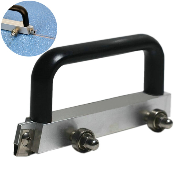 PVC Plastic Roll Sports Floor Groove Cutter Wheel Slotted Manual ...