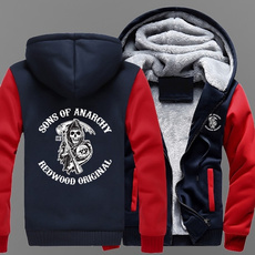 Fashion, Winter, thickeningcoat, Sons of Anarchy Hoodie