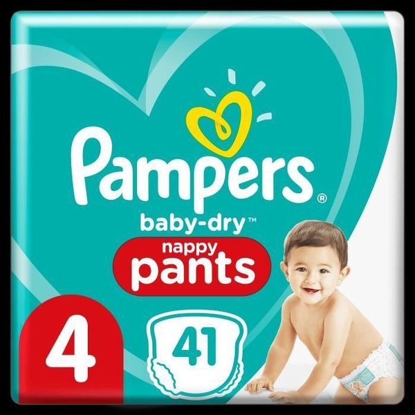 Pampers Couches-Culottes Baby-Dry Pants Taille 4