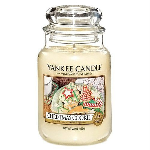 Yankee Candle 115504 Bougie parfumée senteur Christmas cookie 623 g