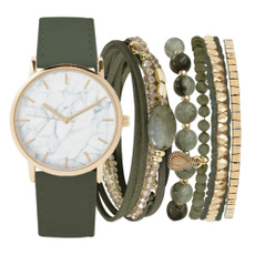 Set, tone, Jewelry, gold