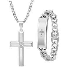 , Set, Jewelry, Silver Necklace