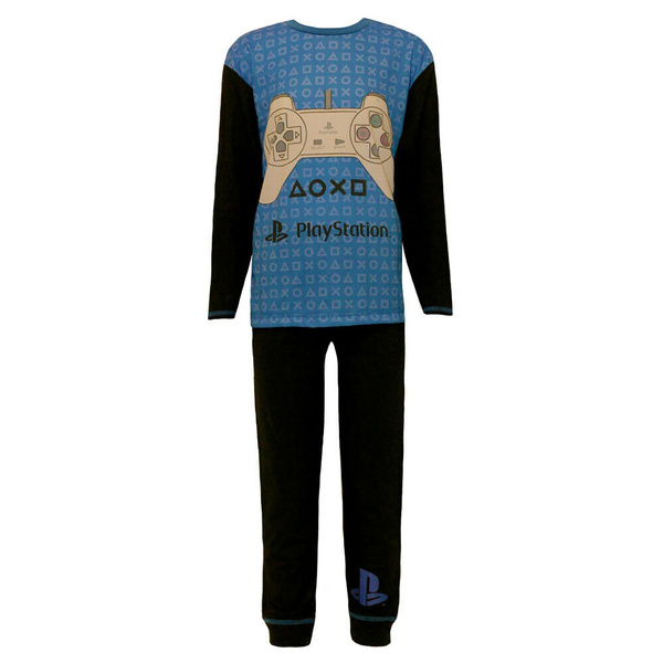 Playstation Childrens Boys PS1 Controller Pajama Set Wish