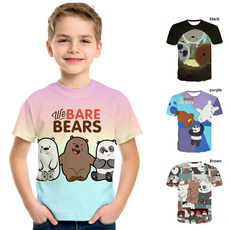 kids, cute, Short Sleeve T-Shirt, beartshirt