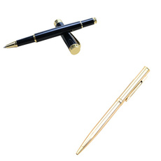 ballpoint pen, Steel, Jewelry, gold