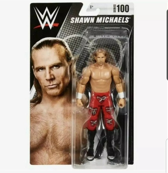 WWE GCB82 Shawn Michaels Action Figure in 6-inch Scale with Articulation Rin 