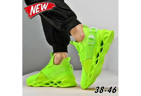New Fashion Men's Shoes Sneakers Breathable Comfortable Non-slip Shoes  Running Shoes Sports Lightweight Tennis Shoes Fluorescent Shoes for Men  zapatos 