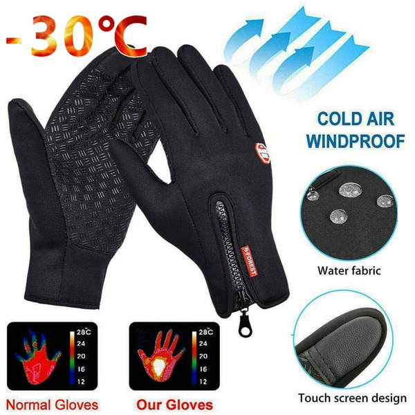Winter Gloves Men Women Touch Screen Glove Cold Weather Warm