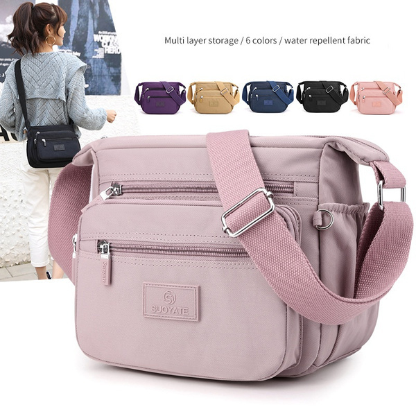 Women's Shoulder Bag Multi-layer Large-capacity Messenger Bag