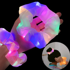 elastichairbandsforgirl, scrunchie, led, Jewelry
