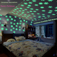 Stickers, bedroom, fluorescentstar, luminouswallsticker