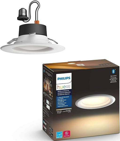 Philips hue white ambiance on sale retrofit recessed smart downlight